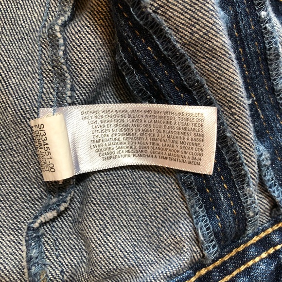 Old Navy SZ 3 T Blue Denim Jean Jacket - Picture 6 of 9